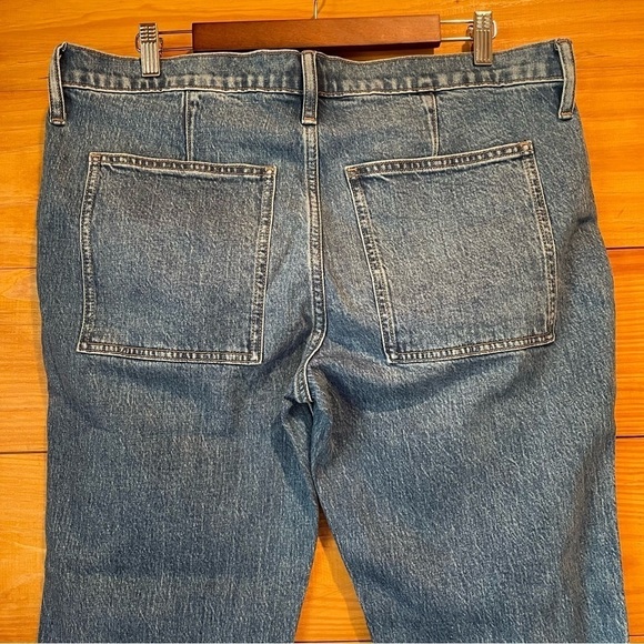 J. Crew Factory Utility Ankle Crop Mid Rise Patch Pocket Jeans 31 NWT - Picture 4 of 10